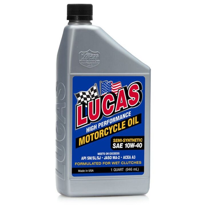 High Performance Motorcycle Oil Semi-Synthetic SAE 10W-40
