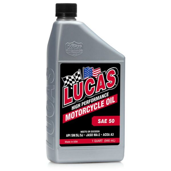 High Performance Motorcycle Oil 50 wt.
